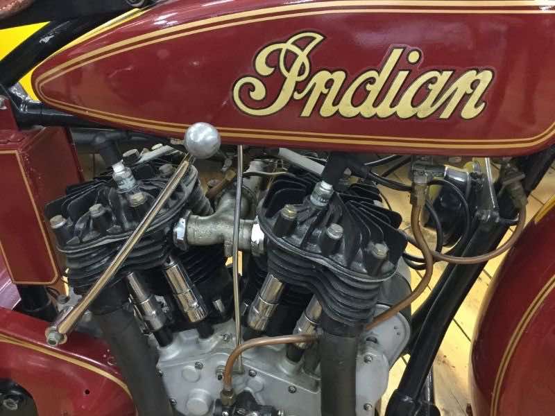 vintage Indian motorcycle