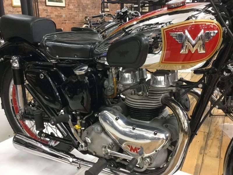 vintage Matchless motorcycle