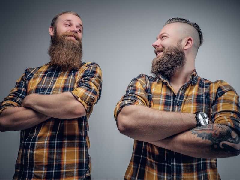 a motorcycle beard can be contagious