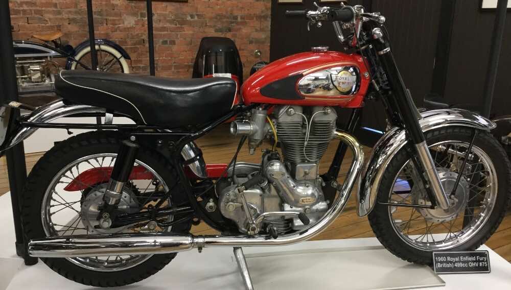 vintage motorcycles Royal Enfield Fury 1960 499cc OHV
