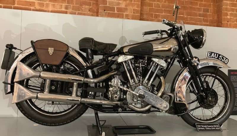 Brough Superior motorcycles were fast