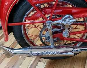 vintage motorcycle exhausts internal