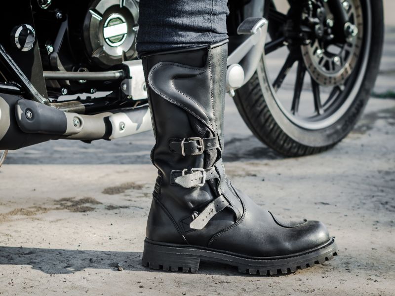 pillion passengers need motorcycle boots