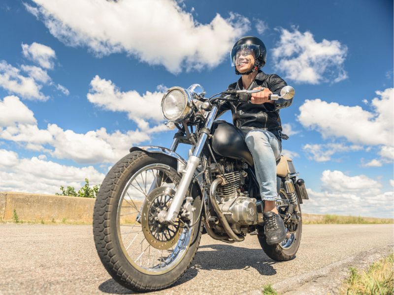 biker mindset knows motorcycles restore power