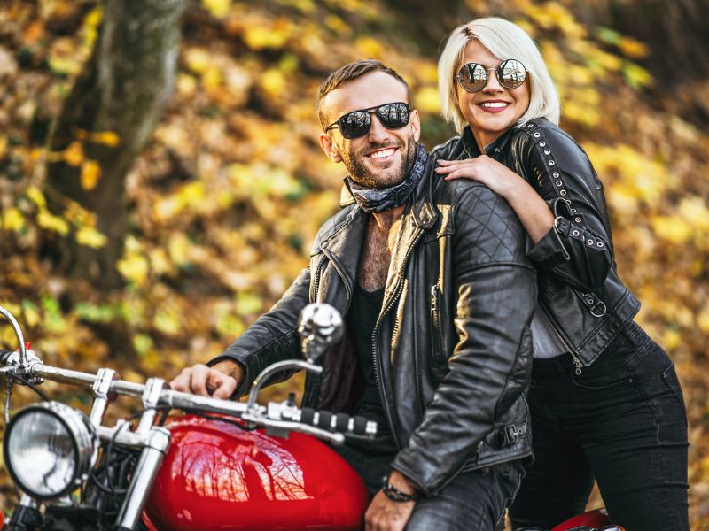 motorcycle date in the country