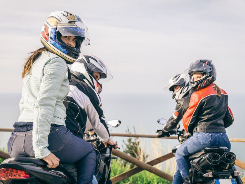 motorcycle date – a group ride