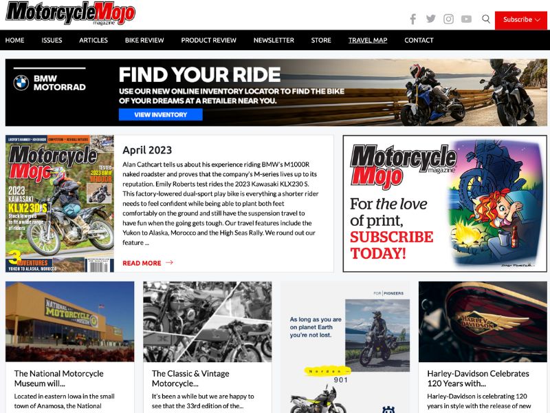 motorcycle blogs - Motorcycle Mojo