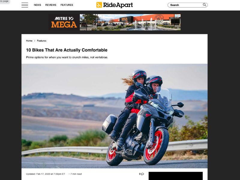 motorcycle websites - Ride Apart