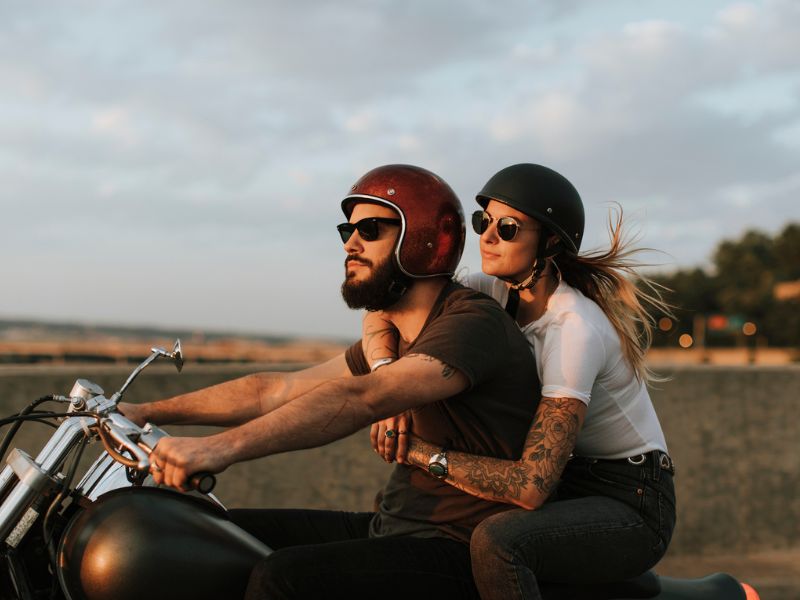 if a biker likes you - you'll go riding